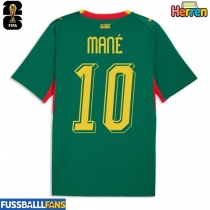 Senegal Sadio Mane #10 Auswärtstrikot WM 2026 Kurzarm